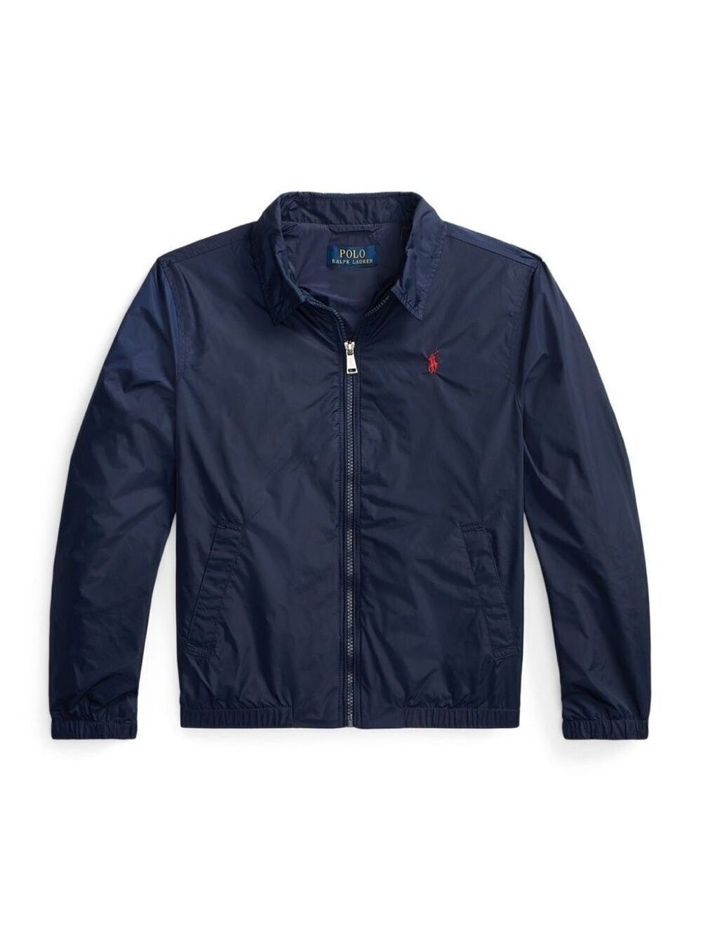 ** Polo by Ralph Lauren Blue Zip Front Classic Jacket Size M (10-12)